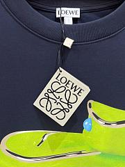 Loewe Jelly Green Snake Short Sleeves T-Shirt In Black - 4