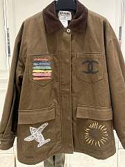 Chanel Jacket In Brown - 4