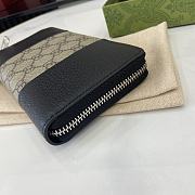 Gucci GG Supreme Wallet Ib Beige/Black - 6