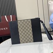 Gucci GG Supreme Canvas Pouch - 3