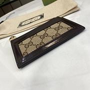 Gucci Luce GG-canvas Card Holder Beige - 4