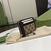 Gucci Luce GG-canvas Card Holder in Beige - 6