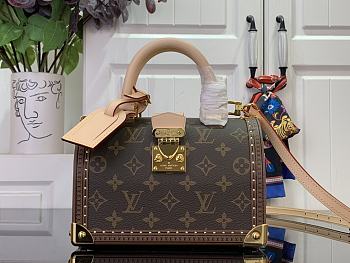 Louis Vuitton Speedy Trunk 20 Monogram Iconic M11154