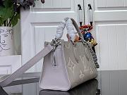 Louis Vuitton OnTheGo East West LV Milky Way Monogram Empreinte Gray M14213 - 3