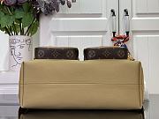 Louis Vuitton Hobo Cargo Cowhide leather and Monogram coated canvas beige - 5