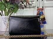 Louis Vuitton Pochette Louise Epi Leather Black - 3