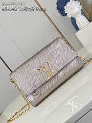 Louis Vuitton Pochette Louise Epi Leather Champagne - 1