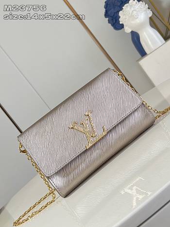 Louis Vuitton Pochette Louise Epi Leather Champagne