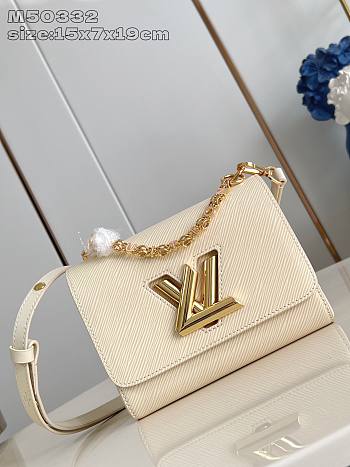 Lousi Vuitton Twist Say My Name Quartz pink/beige