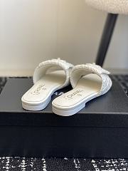 Chanel Women Sandals In White Color - 6