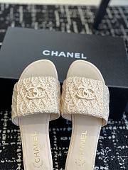 Chanel Women Sandals In Beige - 6