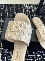 Chanel Women Sandals In Beige - 2