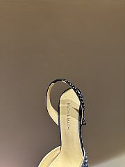 Mach&Mach Diamond Lace High Heel 8.5cm Black - 2