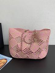 Chanel 24A Large Coco Beach Bag In Pink - 1