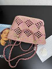 Chanel 24A Small Coco Beach Bag In Pink - 6