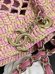 Chanel 24A Small Coco Beach Bag In Pink - 3