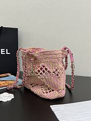 Chanel 24A Small Coco Beach Bag In Pink - 2