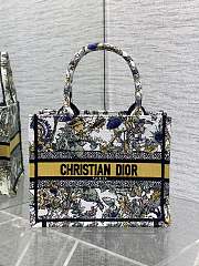 Dior Small Book Tote Around the world yellow - 1