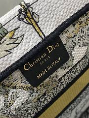 Dior Small Book Tote Around the world yellow - 4