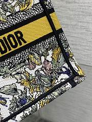 Dior Small Book Tote Around the world yellow - 2