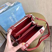 Dior x Rimowa Aluminum Cross-Body Bag Red - 5