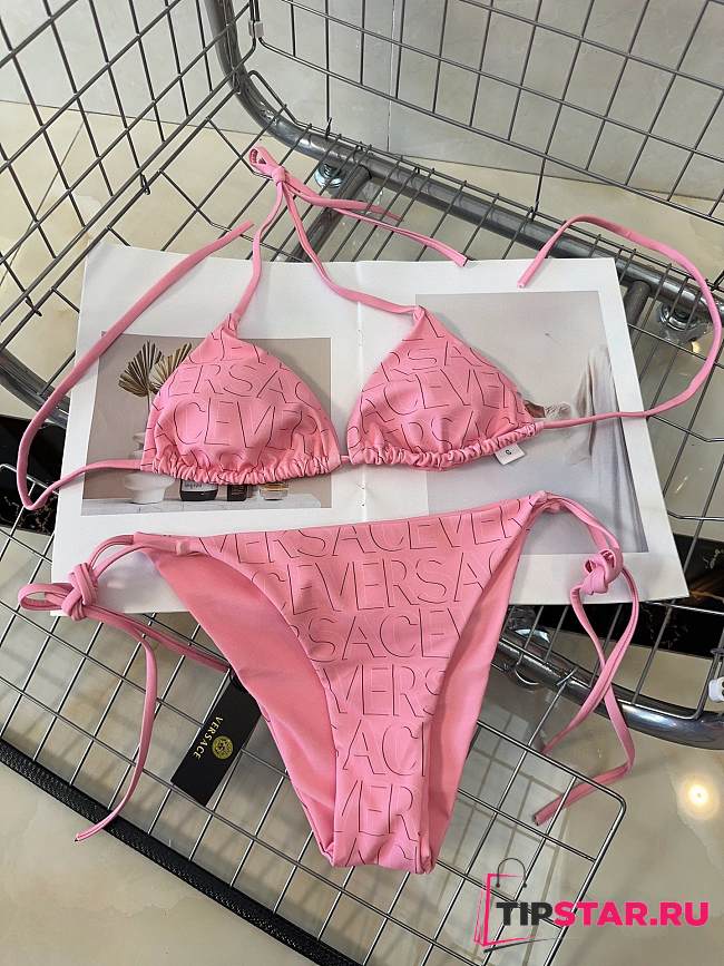 Versace Bikini In Pink - 1