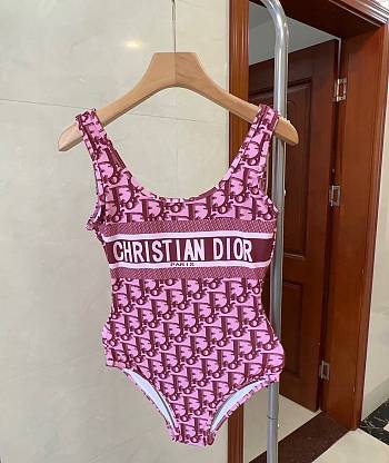 Dior Swimsuit In Pink