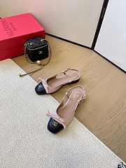 Valentino Vlogo Signature Sandals In Light Pink/Black - 6