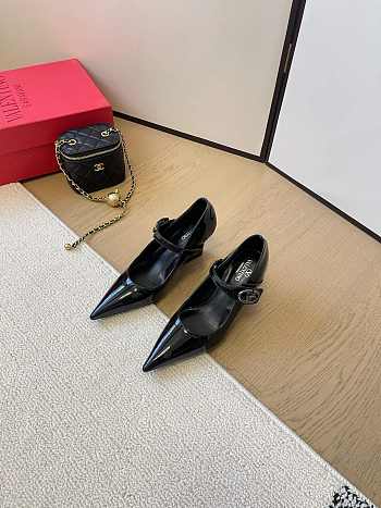 Valentino Vlogo Signature High Heels In Black