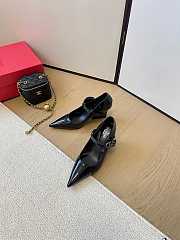 Valentino Vlogo Signature High Heels In Black - 4