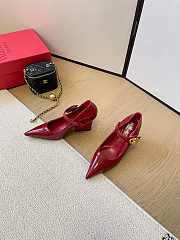 Valentino Vlogo Signature High Heels In Red - 6