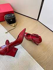 Valentino Vlogo Signature High Heels In Red - 3