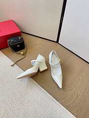 Valentino Vlogo Signature High Heels In White - 5