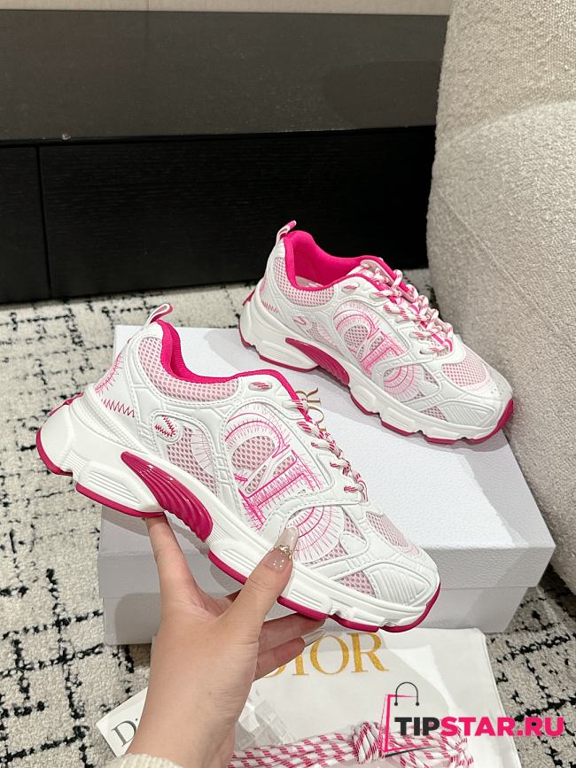 Dior Miss Dior Chrono Sneaker In Pink - 1