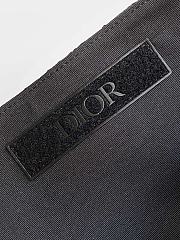 Dior 8 Roll Top Backpack Black Dior Oblique Jacquard - 3