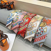 Hermes Heart-shaped saddle scarf 04 - 5