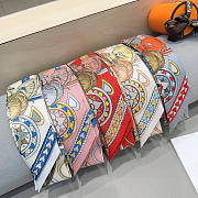 Hermes Heart-shaped saddle scarf 03 - 3