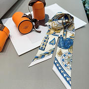 Hermes Heart-shaped saddle scarf 02 - 4