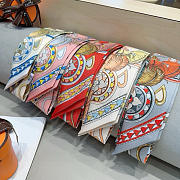 Hermes Heart-shaped saddle scarf 01 - 2