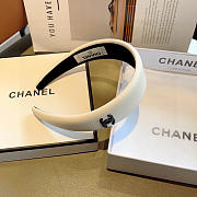 Chanel latest lychee leather headband 02 - 3