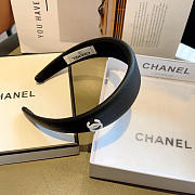 Chanel latest lychee leather headband 01 - 4