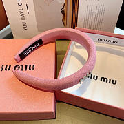 Miumiu New sweet handmade letter headband 03 - 2