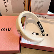 Miumiu New sweet handmade letter headband 02 - 2