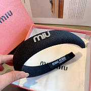 Miumiu New sweet handmade letter headband 01 - 6