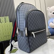 Gucci Medium GG Backpack Supreme Blue - 4