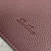 Loro Piana Ghiera Shopper Small Calfskin Azuki Beans - 5