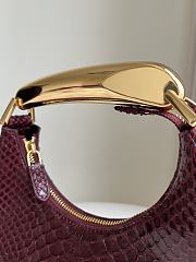 Tom Ford Bianca Hobo Loop Bag In Burgundy Color - 3