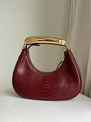 Tom Ford Bianca Hobo Loop Bag In Red Color - 3