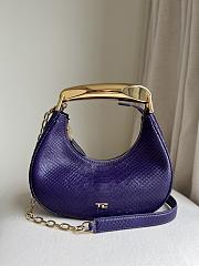 Tom Ford Bianca Hobo Loop Bag In Purble Color - 1