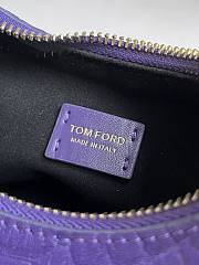 Tom Ford Bianca Hobo Loop Bag In Purble Color - 4